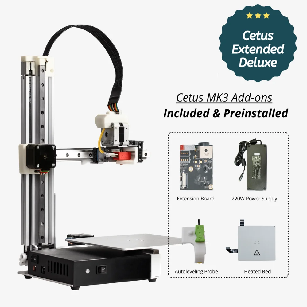 Tiertime MK3 Расширенный Deluxe 3d принтер