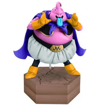 

6" Dragon Ball Fat Majin Buu Golden Cat Sticker Original Version PVC Action Figure Collectible Model Toy BOX 15CM X844