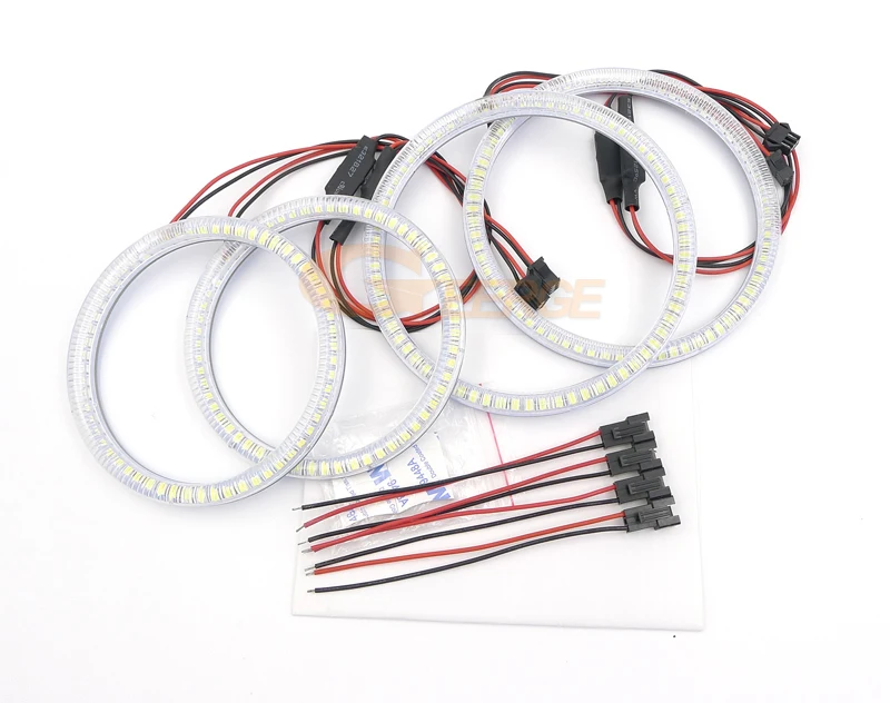 Для BMW 1 Series E81 E82 E87 E88 2004 2012 ультра яркий SMD светодиодный комплект колец ангельские