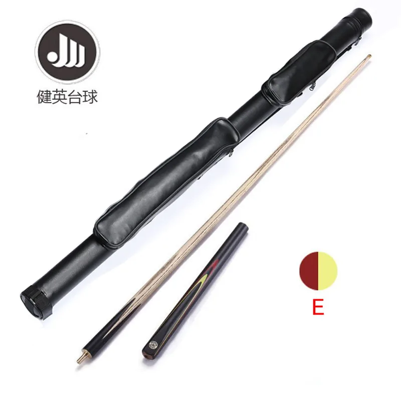 Jianying 3/4 Снукер cue Stick 10 мм черный 8 чехол для кия набор Китай - Цвет: Set E