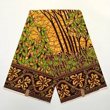 Miss. L Новое поступление африканская вощеная ткань принтом хлопок высокое качество 6 ярдов/шт для шитья платья HL19S11257