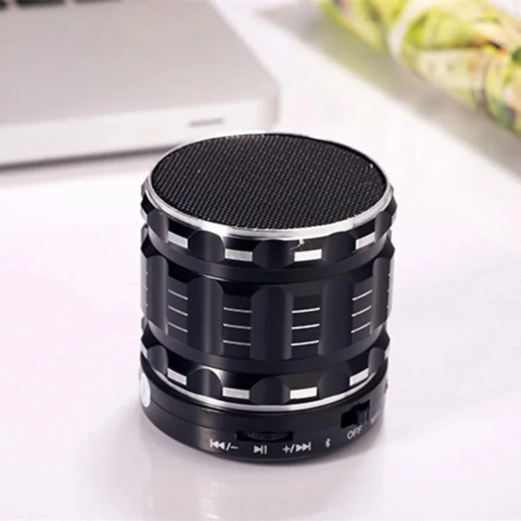 Yulass сабвуфер Мини Черный Новое поступление Мода беспроводной Bluetooth Мощный Bluetooth Поддержка колонок tf карта, fm-радио, вызов - Цвет: Черный
