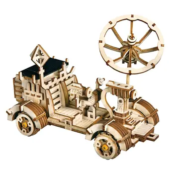 

Science Toys Solar System Model Astronomy 3D Three-Dimensional Puzzle Wooden Mars Car Mechanical Model Three-Dimensional Puzzle