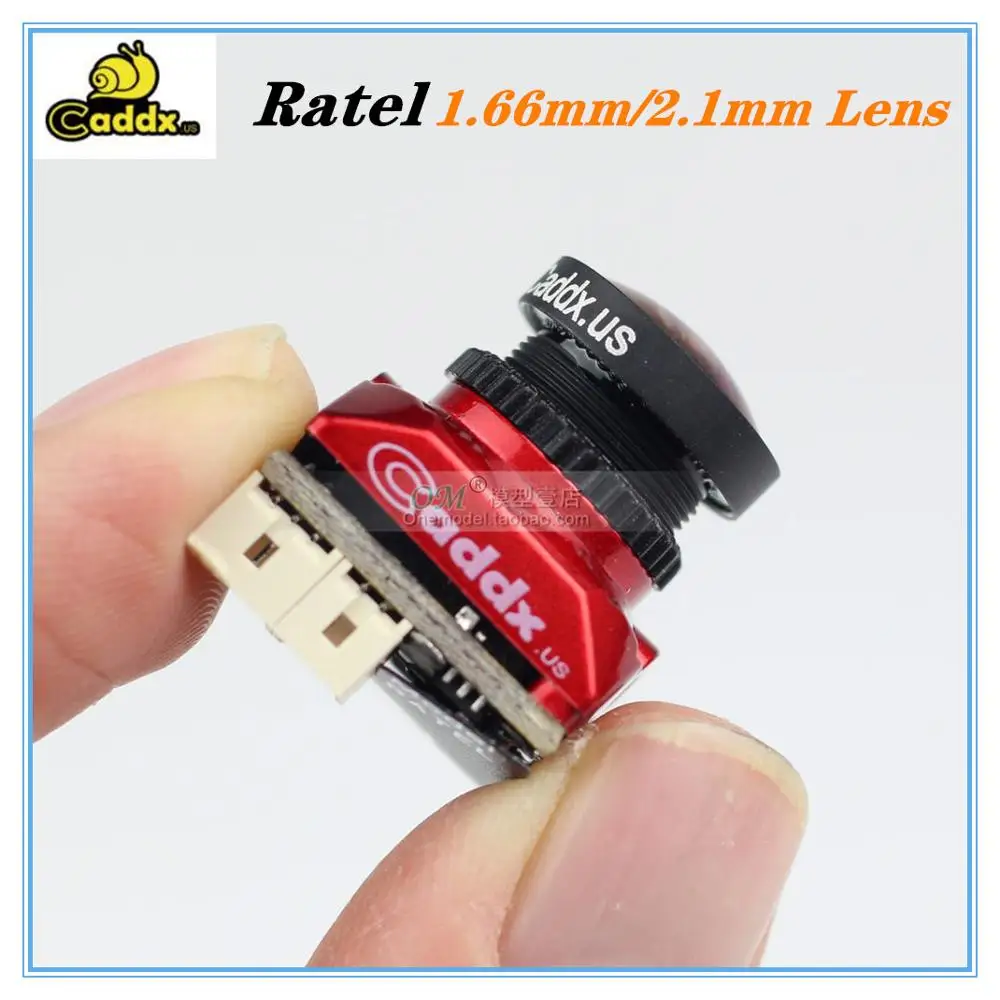 CADDX Ratel / Mini FPV OSD 1200TVL NTSC/ PAL 16:9/4:3 переключаемый объектив 1 66 мм/2 мм камера для дрона |