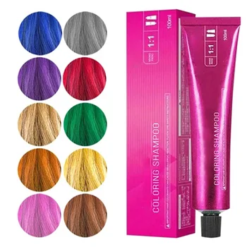 

Hair Coloring Shampoo Mild Safe Hair Dyeing Shampoo for Men Women All Hairs Styling Products Hair dye products Hair Care Styling