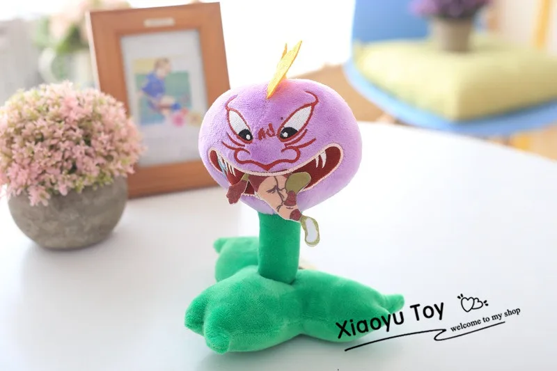 21 стиль PVZ Растения против Зомби мягкие плюшевые игрушки куклы, детский подарок 20 см рождественские подарки на день рождения для детей