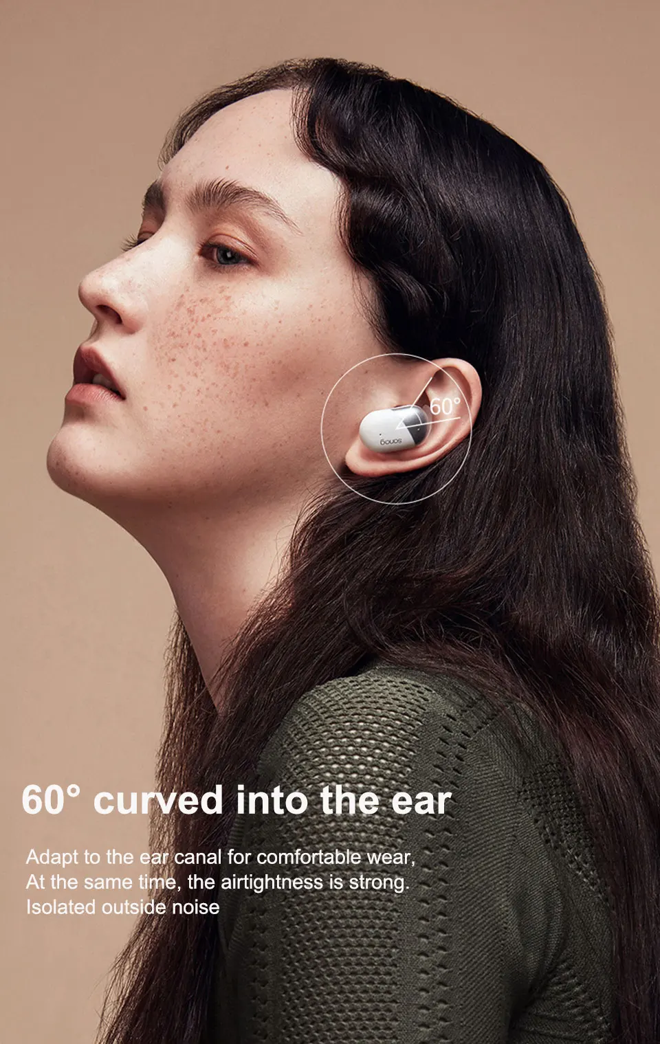 Sanag P5 беспроводные наушники Bluetooth 5,0 спортивные мини настоящие беспроводные наушники шумоподавление HiFi стерео Bluetooth наушники