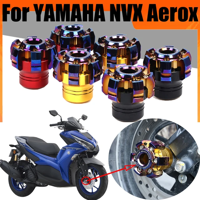Protecteur de roue avant pour YAMAHA NVX 155 125 Aerox 155, accessoires de  moto, couvercle de fourche d'essieu avant - AliExpress
