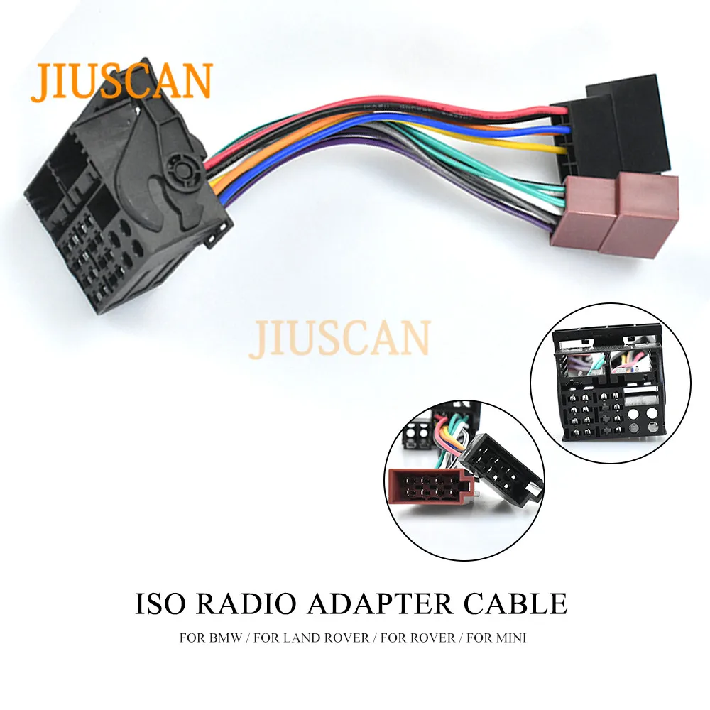 JIUSCAN 12-105 ISO Радио адаптер для SSANG YONG для DAEWOO жгут проводов разъем свинцовый ткацкий станок кабель штекер Адаптер стерео