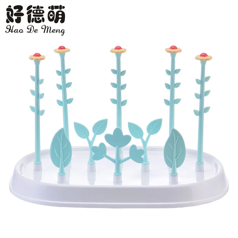 

Good German Meng Multi-functional Pacifier Dry Feeding Bottle Drying Rack Baby Storage Bottle Drying Rack Sub-Infant Bottle Dryi