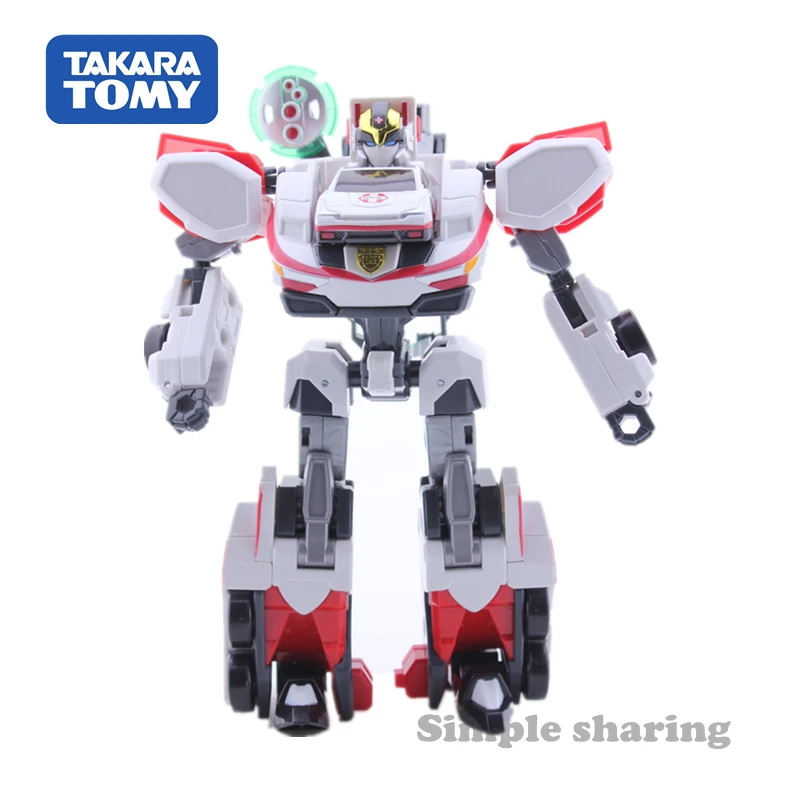 Takara Tomy Tomica Hyper Rescue Drive Head 03 MKII белый кристалл надеюсь робот игрушка горячие детские игрушки для детей забавные поп дети