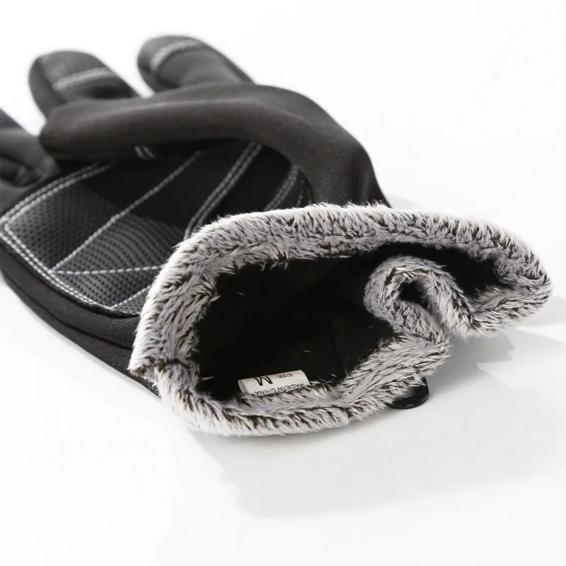 Men Women Thermal Ski Gloves Winter Skiing Fleece Waterproof Snowboard Gloves Touch Screen Snow Motorcycle Warm Mittens