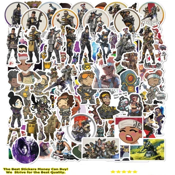 

104PCS Vinyl Gaming Stickers for Kids Apex Legends Game Stickers to DIY Hydro Flask Laptop Motorcycle Luggage Personalize Decal