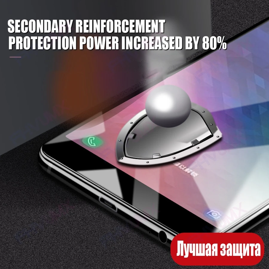 500D Full Protective Glass For Samsung Galaxy J4 J6 Plus j2 J3 J7 J8 2018 Screen Protector Film A6 A8 Plus A5 A7 A9 2018 Glass phone screen protectors