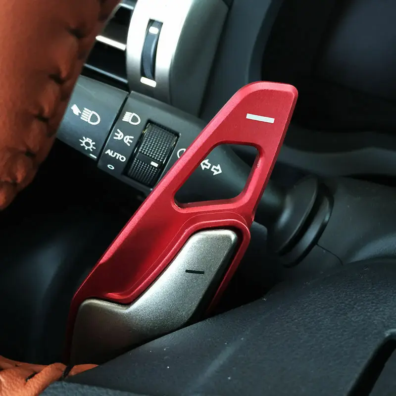 Car modification Car accessories 2PCS Steering Wheel Aluminum Shift Paddle Shifter Extension For Lexus NX IS RC RCF