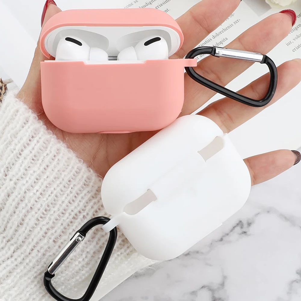 Чехол для наушников LAPOPNUT Candy AirPods Pro чехол s 2019 мягкий силиконовый тонкий Air Pods AirPod 2
