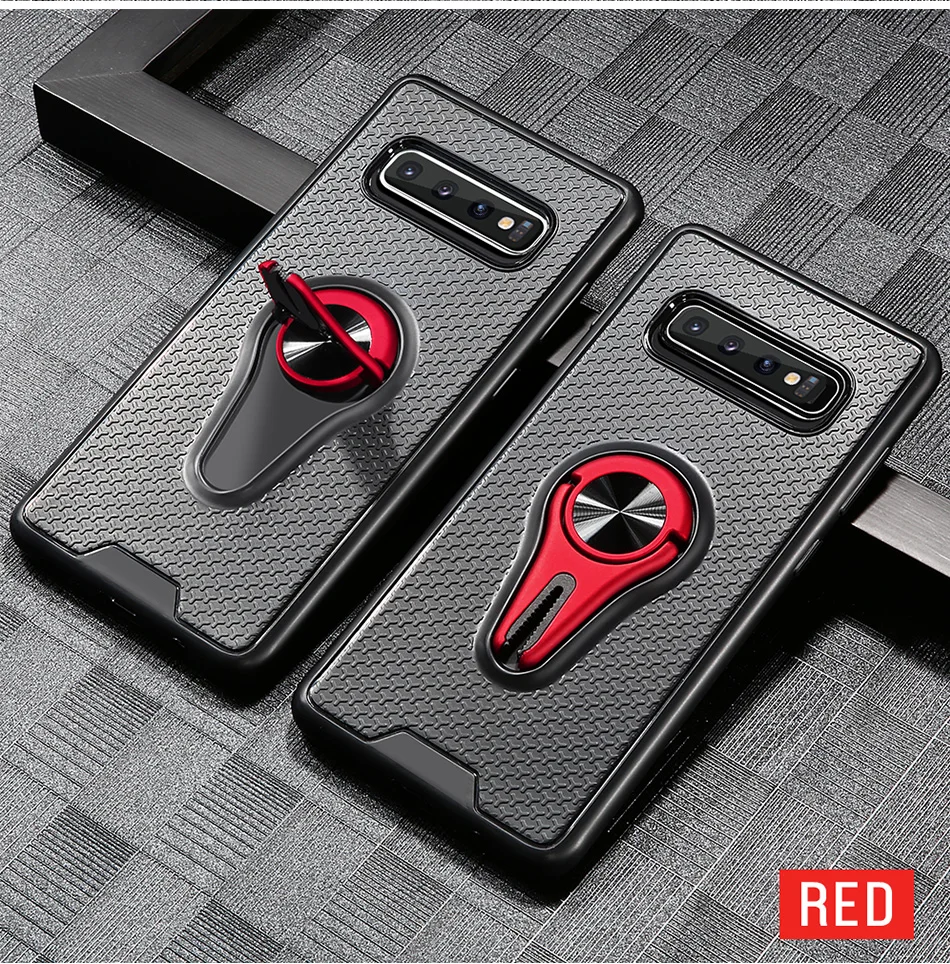 Чехол KISS из 2 предметов, мягкий чехол для samsung S8/S9/S10 Plus Note 8, 9, 10 Plus, S10E, автомобильный держатель для телефона из ТПУ, A10/A30/A50/A70/A7/A9