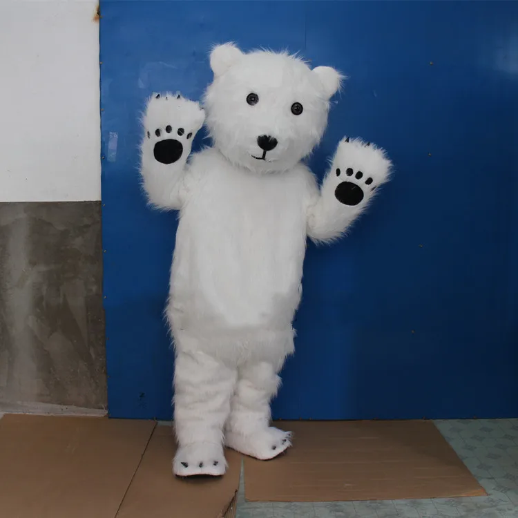 Костюм полярного медведя, костюм, костюмы, косплей, вечернее платье, комплекты одежды, рекламная акция, карнавал, Хэллоуин, для взрослых, Рождество