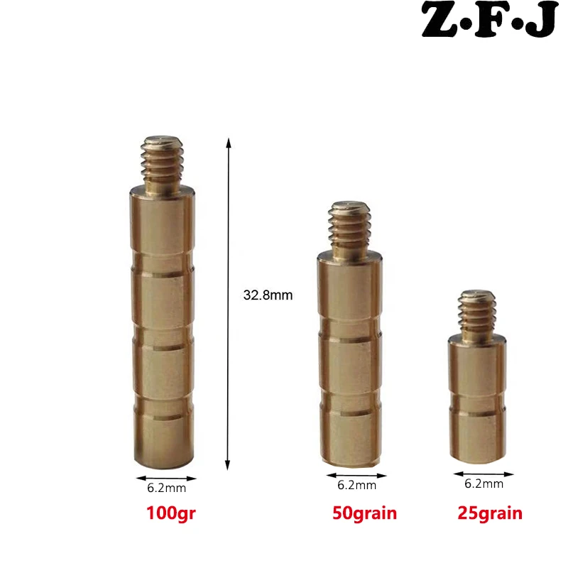 

25pcs 25 Grain Dart Weight Add Accentuator Tools Accessories Universal Thread Arrow weight Add Archery Accessories Hunting