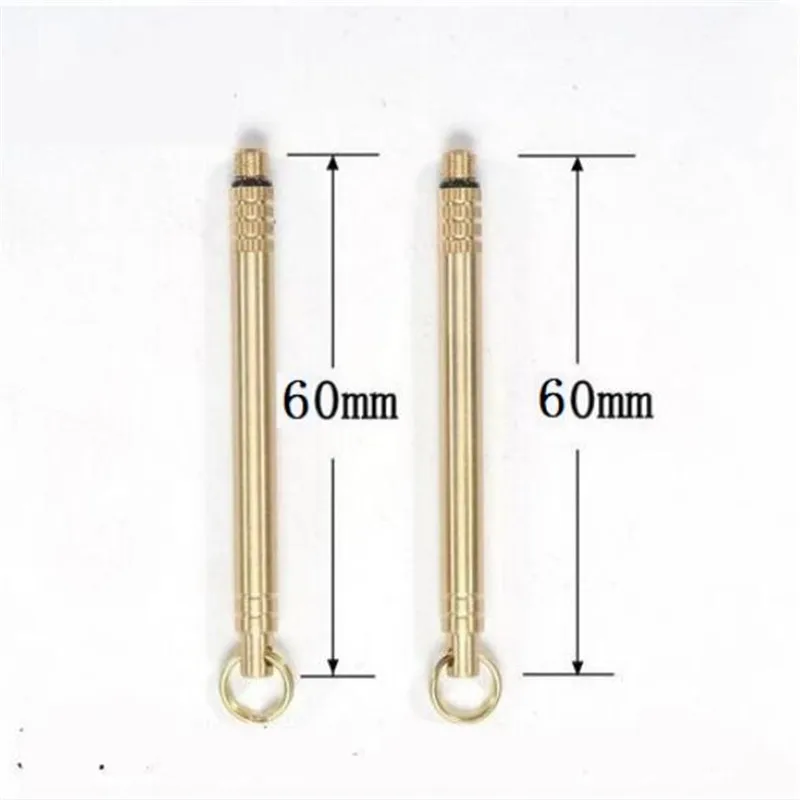 Titanium Alloy Toothpick Brass Creative Combination Stainless Steel Portable Fruit