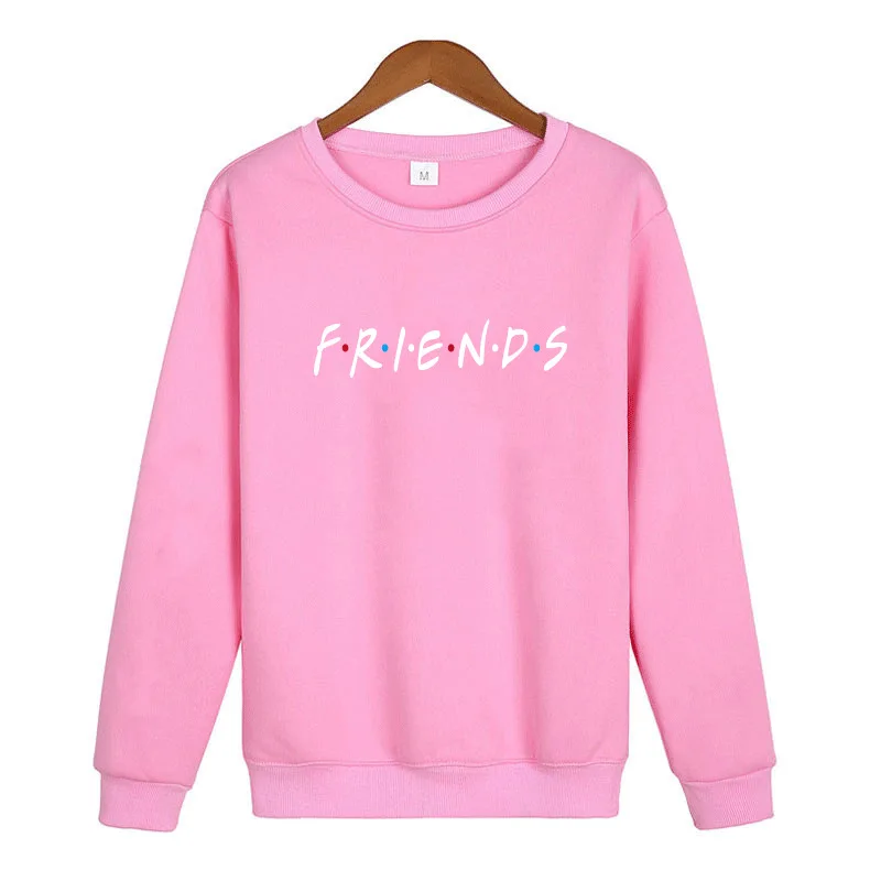 Ceny Przyjaciel program telewizyjny bluzy damskie 2019 odzież bluza Top Femme jesienno zimowa nowa bluza z kapturem w stylu harajuku bluzy dla kobiet