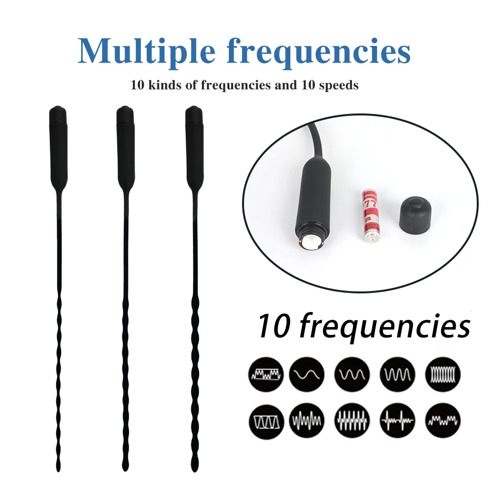 Harnrhrenvibrator Katheter Penis Plug Sexspielzeug fr Mnner Vibrierender  Harnrhrenplug Penis Einfgung Harnrhren Sound Dilatator Spielzeug fr  Erwachsene - AliExpress