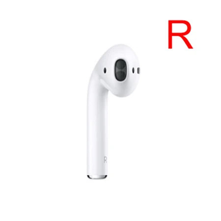Список Apple AirPods 2nd с беспроводной зарядный чехол, беспроводные наушники Bluetooth для iPhone MacBook Apple Watch - Цвет: Only right