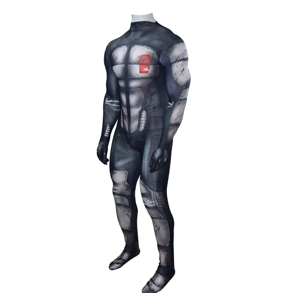 Borderland 2 Assassin ZERO Косплей Костюм Zentai боди цельный плотный костюм комбинезон Хэллоуин Мальчики взрослые дети