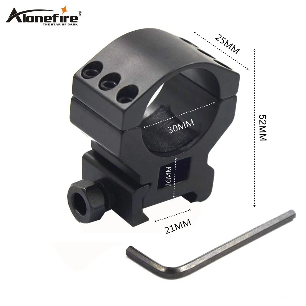 Alonefire M37 30 мм кольцо 21 мм Weaver Rail база ласточкин хвост страйкбол винтовка ружье Тактический светильник лазерный прицел охотничий крепление клип