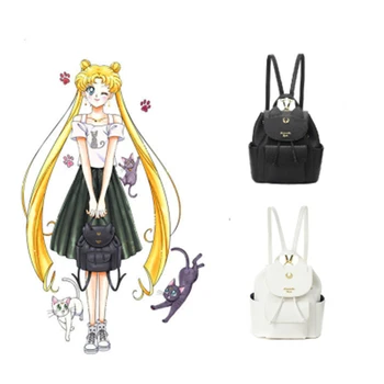 

Sailor Moon Cosplay Backpack School Bag Endorsement Messenger Bag Shoulder Bags Anime Adult COS Accessories Props Halloween