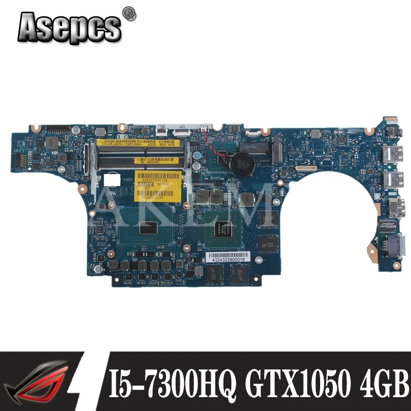 LA-D993P материнская плата для For DELL Inspiron 15 7567 I5-7300HQ GTX1050 4 Гб BBV00/10 CN-0JG23N тест 100% |