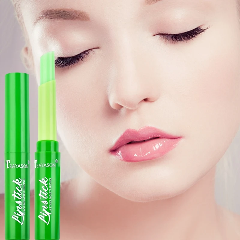 Aloe Vera Lipstick Warm Color Lip Balm Waterproof Moisturizing Smoothing Fine Line Anti-Drying Lip Balm MKXJ