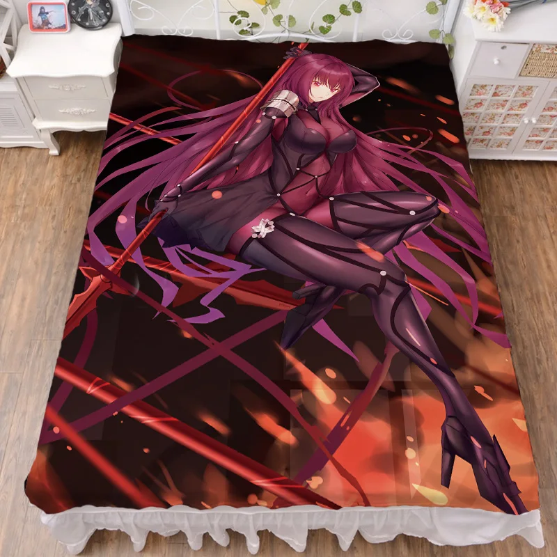 March обновление японского аниме Fate/Grand Order Fate/EXTELLA сексуальное одеяло для девочек летнее одеяло и простыня из молочного волокна 150x200 см