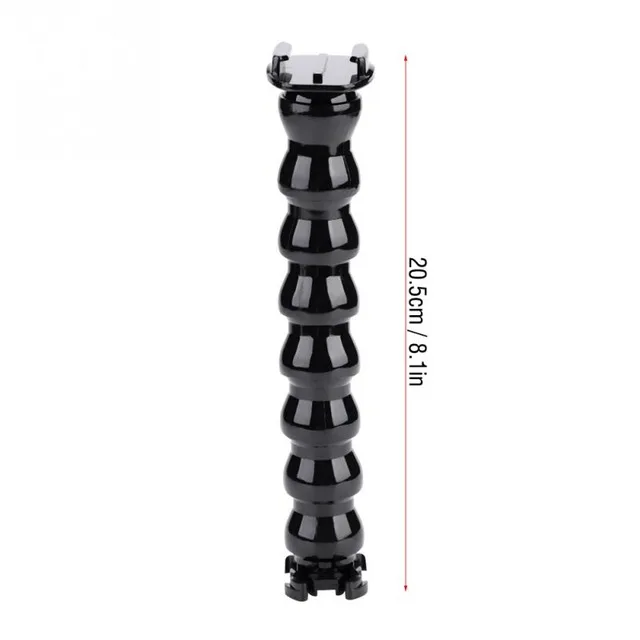 Jaws Flex Clamp Mount + 8 Joint Adjustable Goose Neck for Gopro Hero/8/7/6/5/4/3/2/Xiaoyi 1/SJ4000/Eken H9 action camera