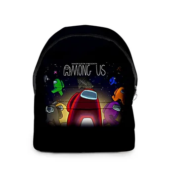 

Among Us 3D Boys Bookbag Kawaii Backpacks for Women Kids Student School Bag Backpack for Teens girls Laptop Backpack Travel Bag