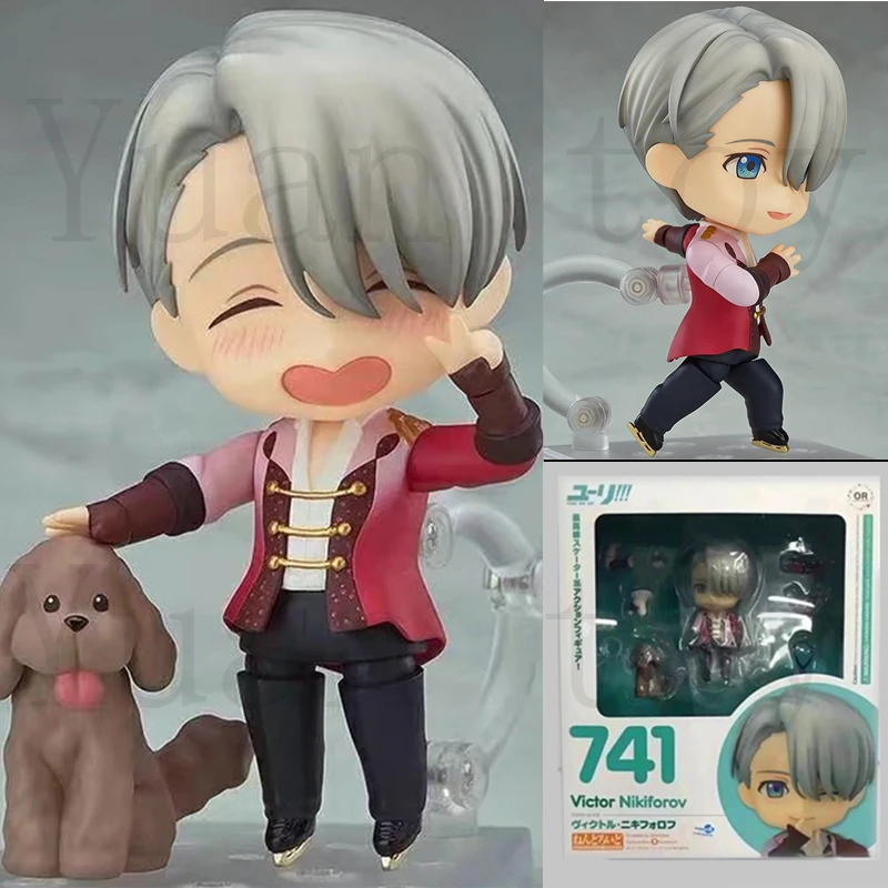4 дюйма Nendoroid на льду Виктор Никифоров 741 Виктор экшн игрушечная фигурка-Модель Кукла на день рождения подарок