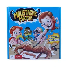 Moustache Match carnaval jeux à boire pour adultes enfants enfants anniversaires fête cadeau famille Fun