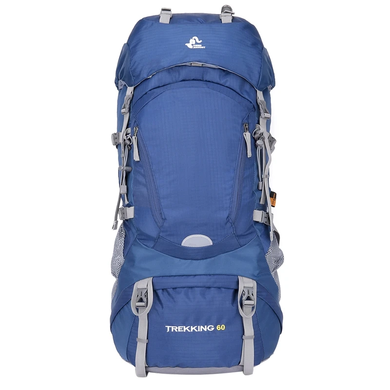 

Free Knight 60L Waterproof Climbing Hiking Backpack Rain Cover Bags Camping Mountaineering Backpacks Sport Outdoor Bike Bags