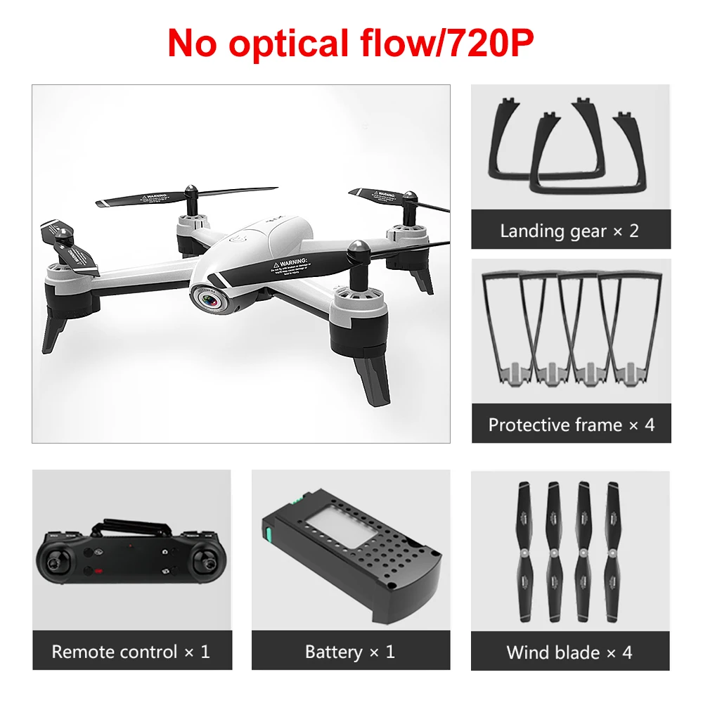 LOOZYKIT WiFi FPV RC 4K широкоугольная камера оптический поток 1080P HD Двойная камера видео Квадрокоптер игрушки для взрослых и детей - Цвет: G241121