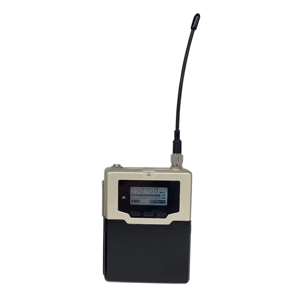 Leicozic 9300 DSLR DV Camera Interview Recording System Handheld Transmitter& Bodypack Receiver 590-614.75 EK1038 MHZ