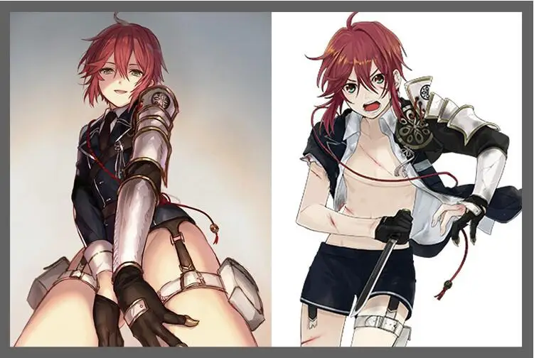 Touken Ranbu Online Shinano Toushirou катана, деревянная, меч самурая для косплея