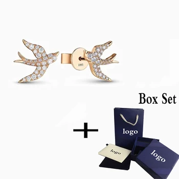 

SWA 2020 New High-quality Fashion Design Earrings, Exquisite Purity Is The Best Gift For His Wife's Wedding Anniversary