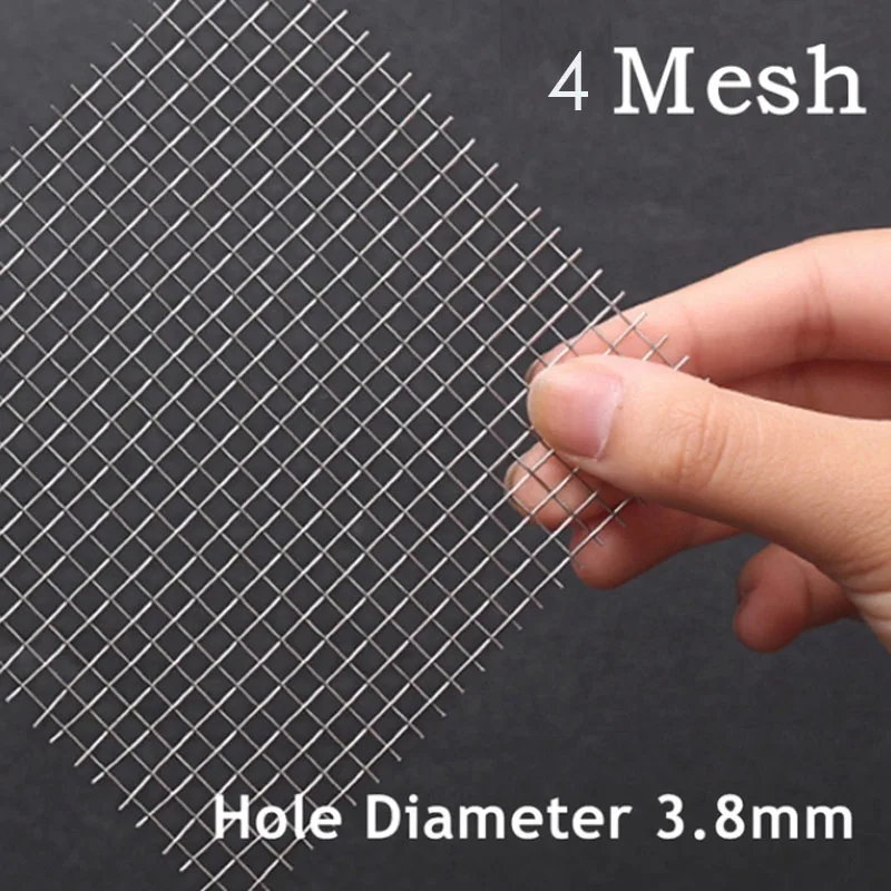High-Performance Stainless Steel Woven Wire Filter Mesh (30x30cm, 4-400 Mesh)