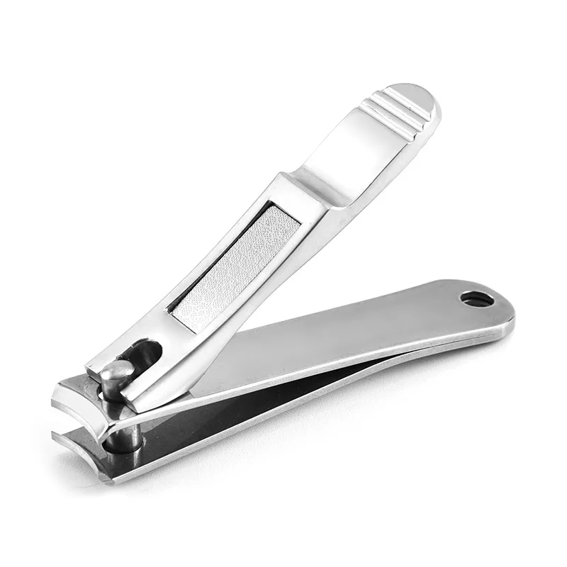 Beauty Nail Clippers Manicure Nail Clippers Plain Top Large Size Nail Clippers Rotating Die Casting Clamp Cover-Manufacturers Di