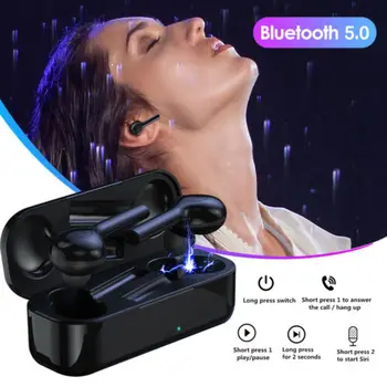 

Wireless Bluetooth 5.0 Earphones TW08 TWS Mini Headset Headphones