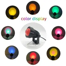 

LED Dusk Light Projection Twilight Light Photo Atmosphere Light Desk Lamp Lighting For Bedroom Bar Coffee Store Wall Decoration