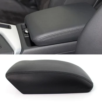 

Car Center Console Lid Armrest Case PU Leather Cover for Audi Q5 2008 2009 2010 2011 2012 2013 2014 2015 2016 Black