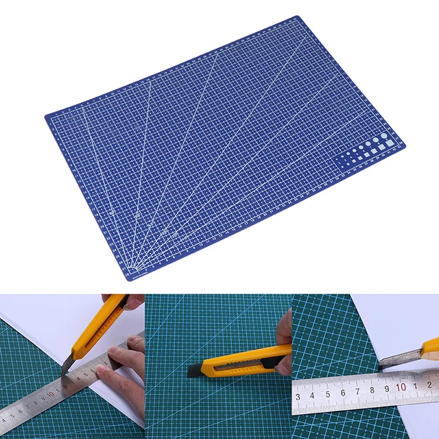 1PC A3 A4 A5 Grid Lines Double-sided Self Healing Cutting Mat Craft Card  Fabric Leather Paper Cutting Board Pad Patchwork DIY - AliExpress