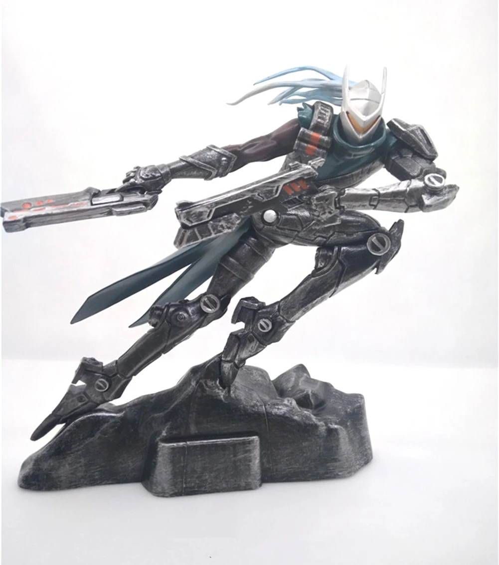 ELBCOS проект происхождения Zed Yi Lucian Fiora Лоран Yasuo 17-22 см/7-8,5 ''ПВХ Фигурки Модель игрушки - Цвет: Lucian
