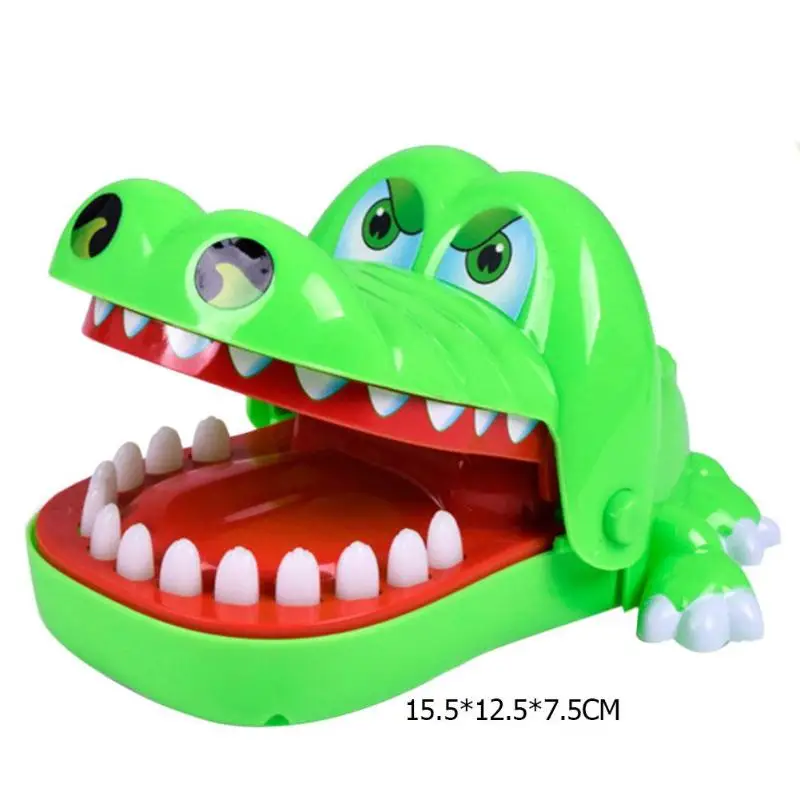 Children Adult Finger Biting Game Toy Plastic Hippopotamus Crocodile Dog Animal Mouth Funny Gift Trick Play Novelty Toy - Цвет: A